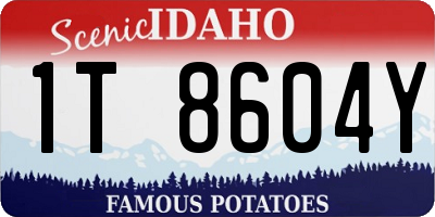 ID license plate 1T8604Y