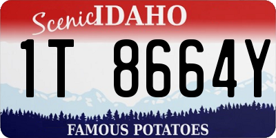 ID license plate 1T8664Y