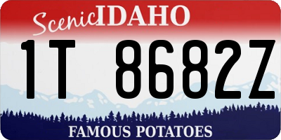 ID license plate 1T8682Z