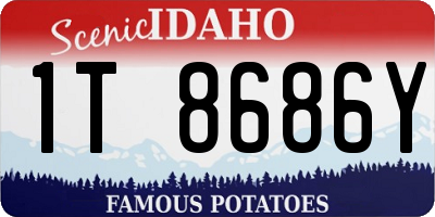 ID license plate 1T8686Y
