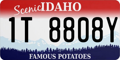 ID license plate 1T8808Y