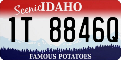 ID license plate 1T8846Q