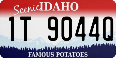 ID license plate 1T9044Q