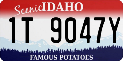 ID license plate 1T9047Y
