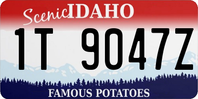 ID license plate 1T9047Z