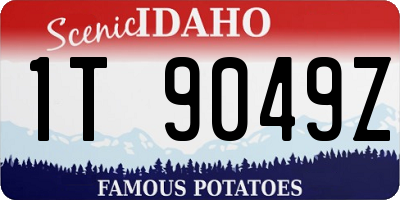 ID license plate 1T9049Z