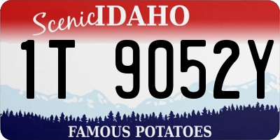 ID license plate 1T9052Y