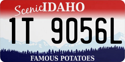 ID license plate 1T9056L