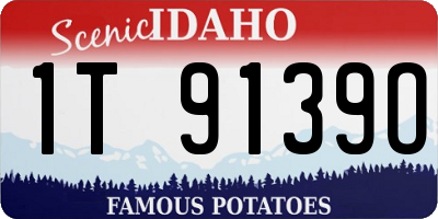 ID license plate 1T9139O