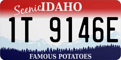 ID license plate 1T9146E