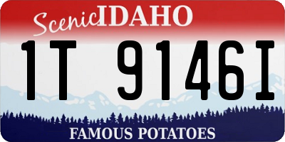 ID license plate 1T9146I