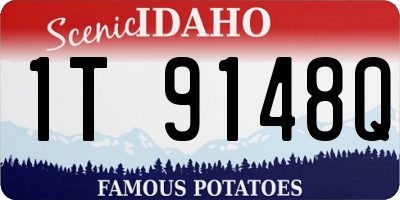ID license plate 1T9148Q