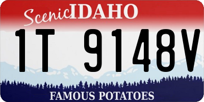 ID license plate 1T9148V