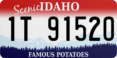 ID license plate 1T9152O