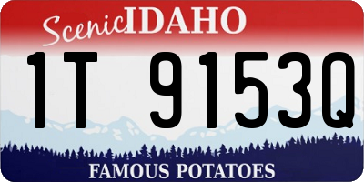 ID license plate 1T9153Q