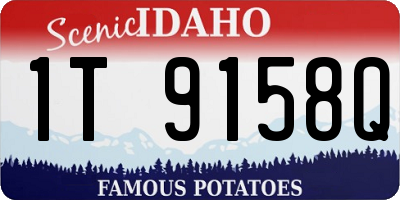 ID license plate 1T9158Q