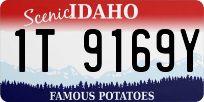 ID license plate 1T9169Y