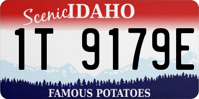 ID license plate 1T9179E