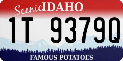 ID license plate 1T9379Q