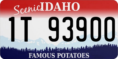 ID license plate 1T9390O