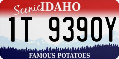 ID license plate 1T9390Y