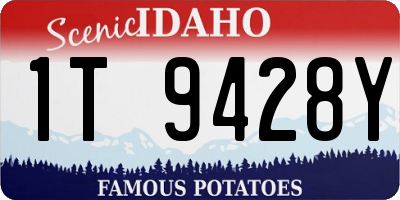 ID license plate 1T9428Y