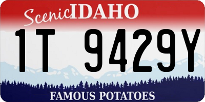 ID license plate 1T9429Y