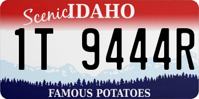 ID license plate 1T9444R