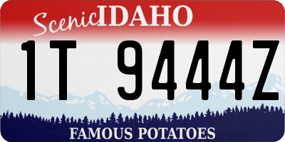 ID license plate 1T9444Z
