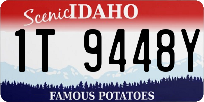ID license plate 1T9448Y
