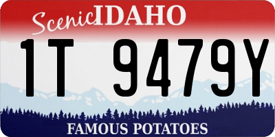 ID license plate 1T9479Y
