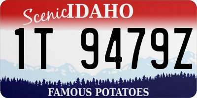 ID license plate 1T9479Z