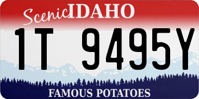 ID license plate 1T9495Y