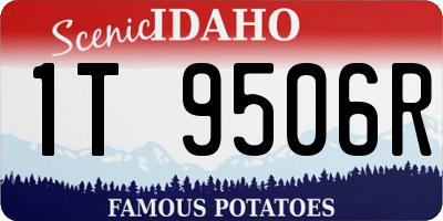 ID license plate 1T9506R
