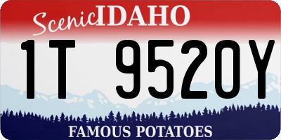 ID license plate 1T9520Y