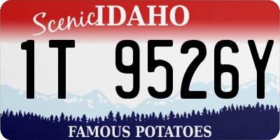 ID license plate 1T9526Y
