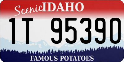 ID license plate 1T9539O