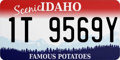 ID license plate 1T9569Y