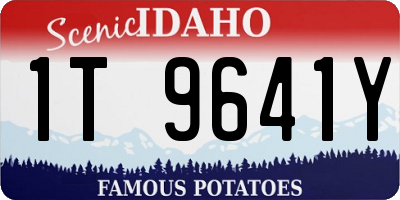 ID license plate 1T9641Y