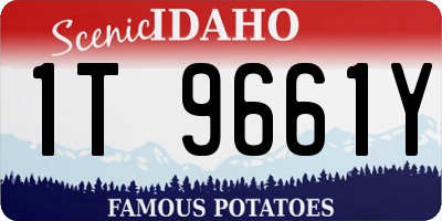 ID license plate 1T9661Y