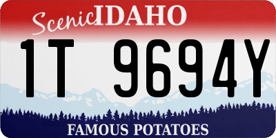 ID license plate 1T9694Y