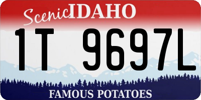 ID license plate 1T9697L