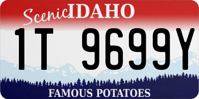 ID license plate 1T9699Y
