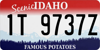 ID license plate 1T9737Z