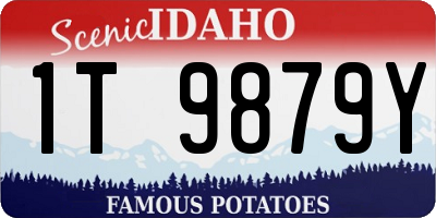 ID license plate 1T9879Y