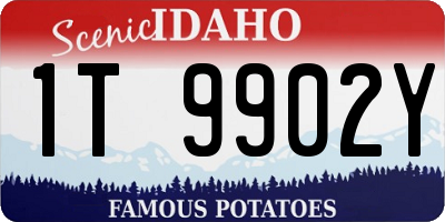 ID license plate 1T9902Y