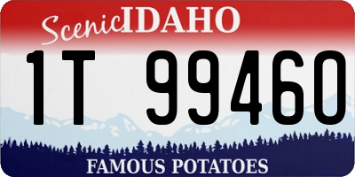 ID license plate 1T9946O