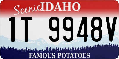 ID license plate 1T9948V