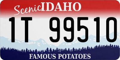 ID license plate 1T9951O