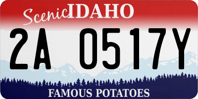 ID license plate 2A0517Y